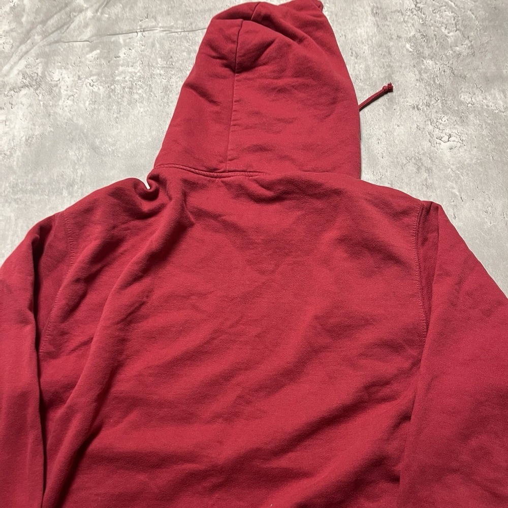 MV Sport Alabama Hoodie Crimson Tide School Seal Men Large Red Organic Cotton - Picture 8 of 9